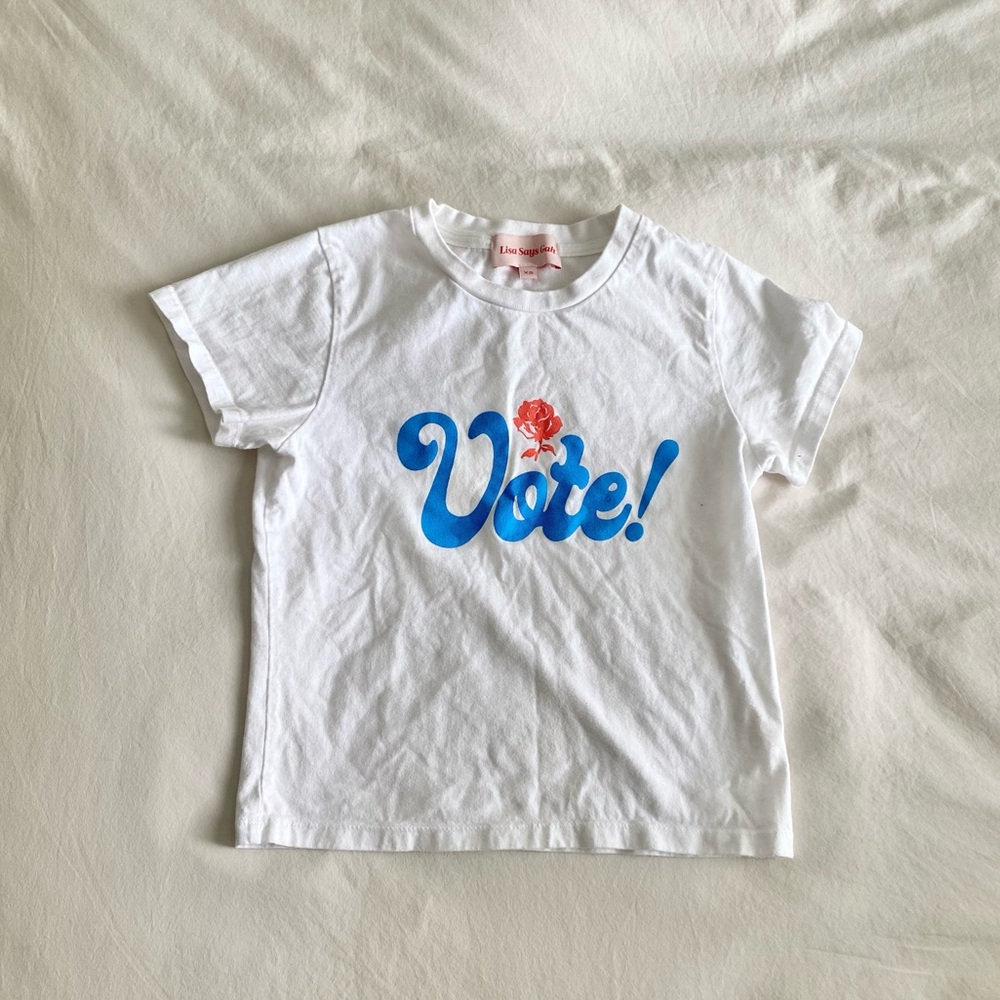 Lisa Says Gah Vote Baby Tee